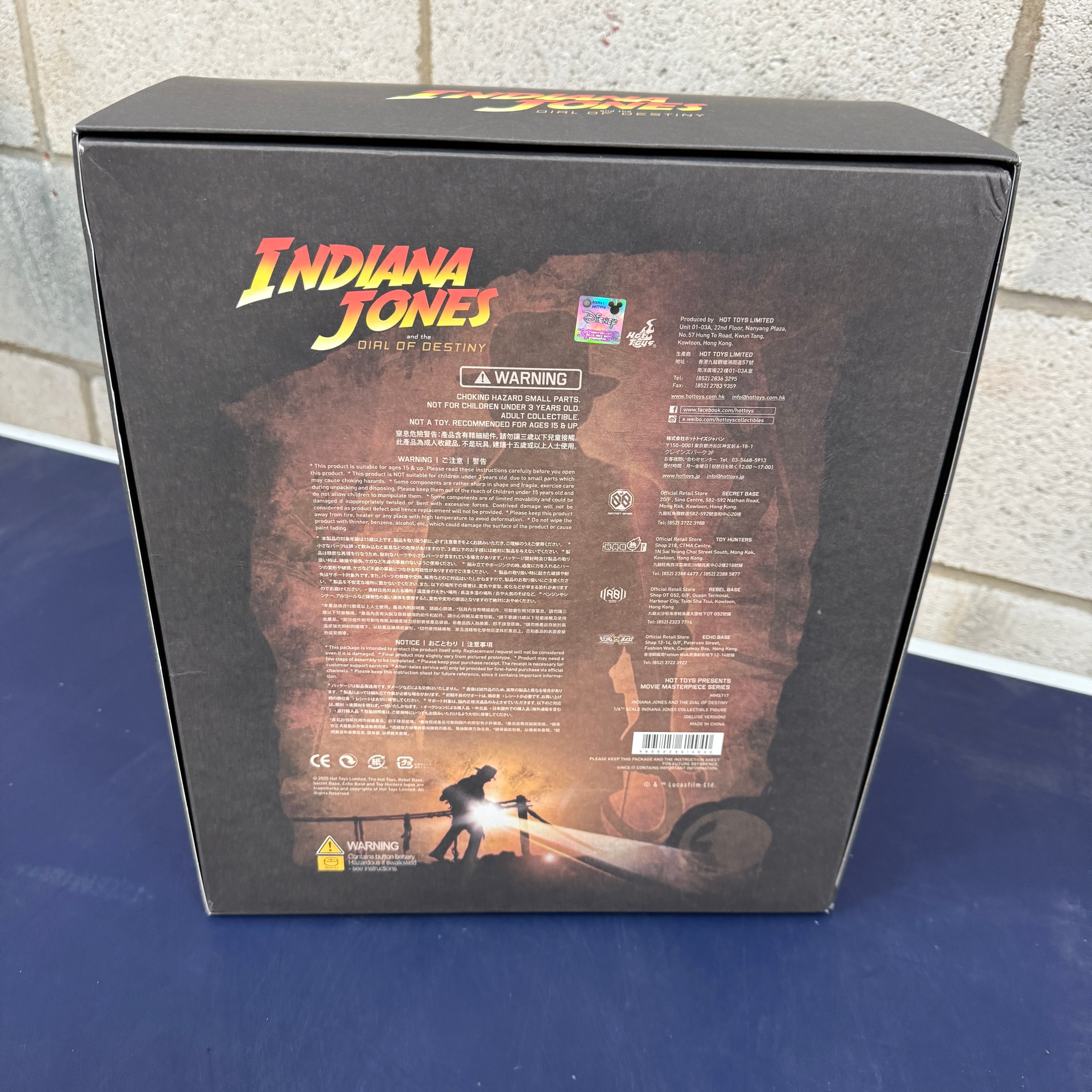 Hot Toys Indiana Jones And The Dial Of Destiny Deluxe Version 1/6 Scale Collectible Figure