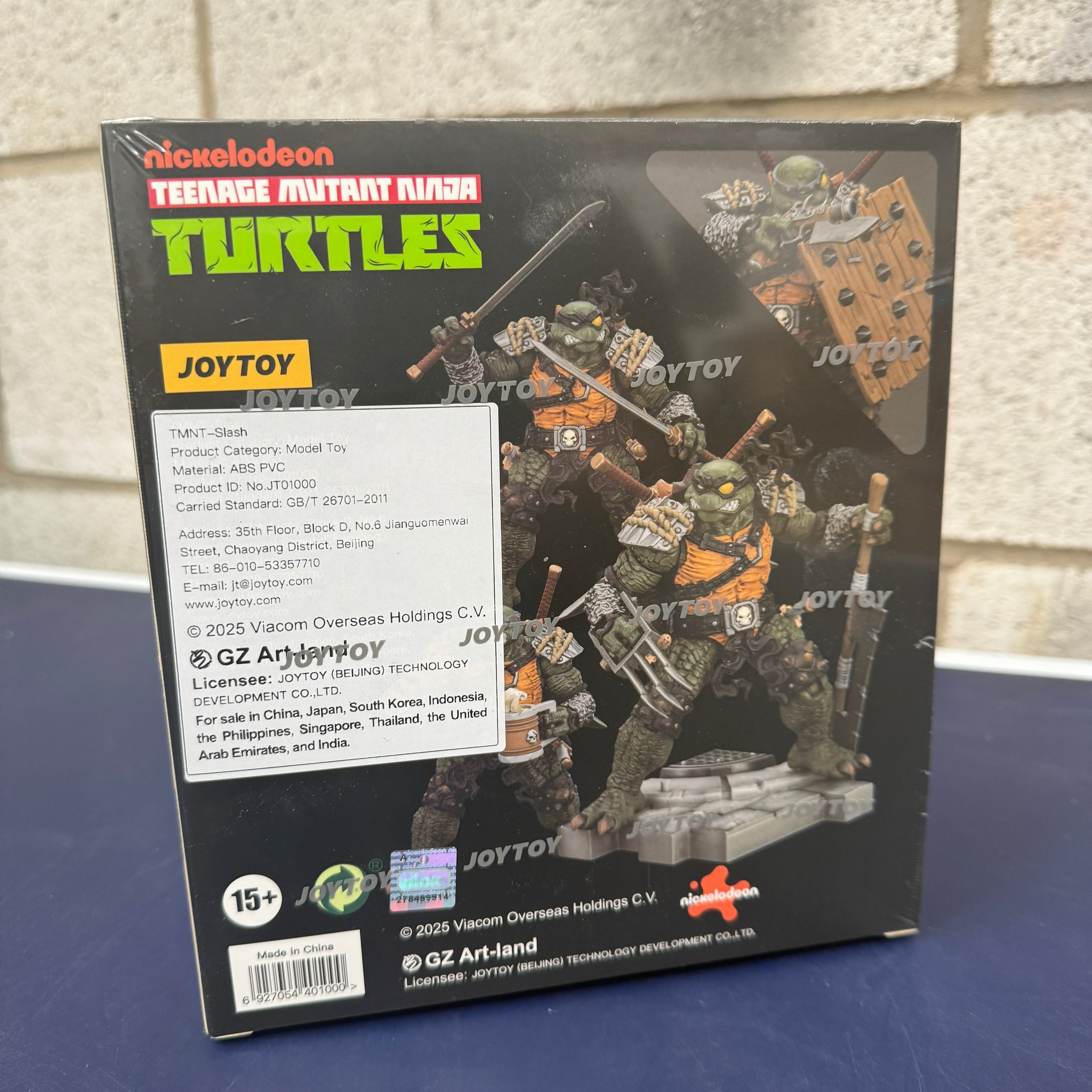 JOYTOY Teenage Mutant Ninja Turtles Slash Action Figure