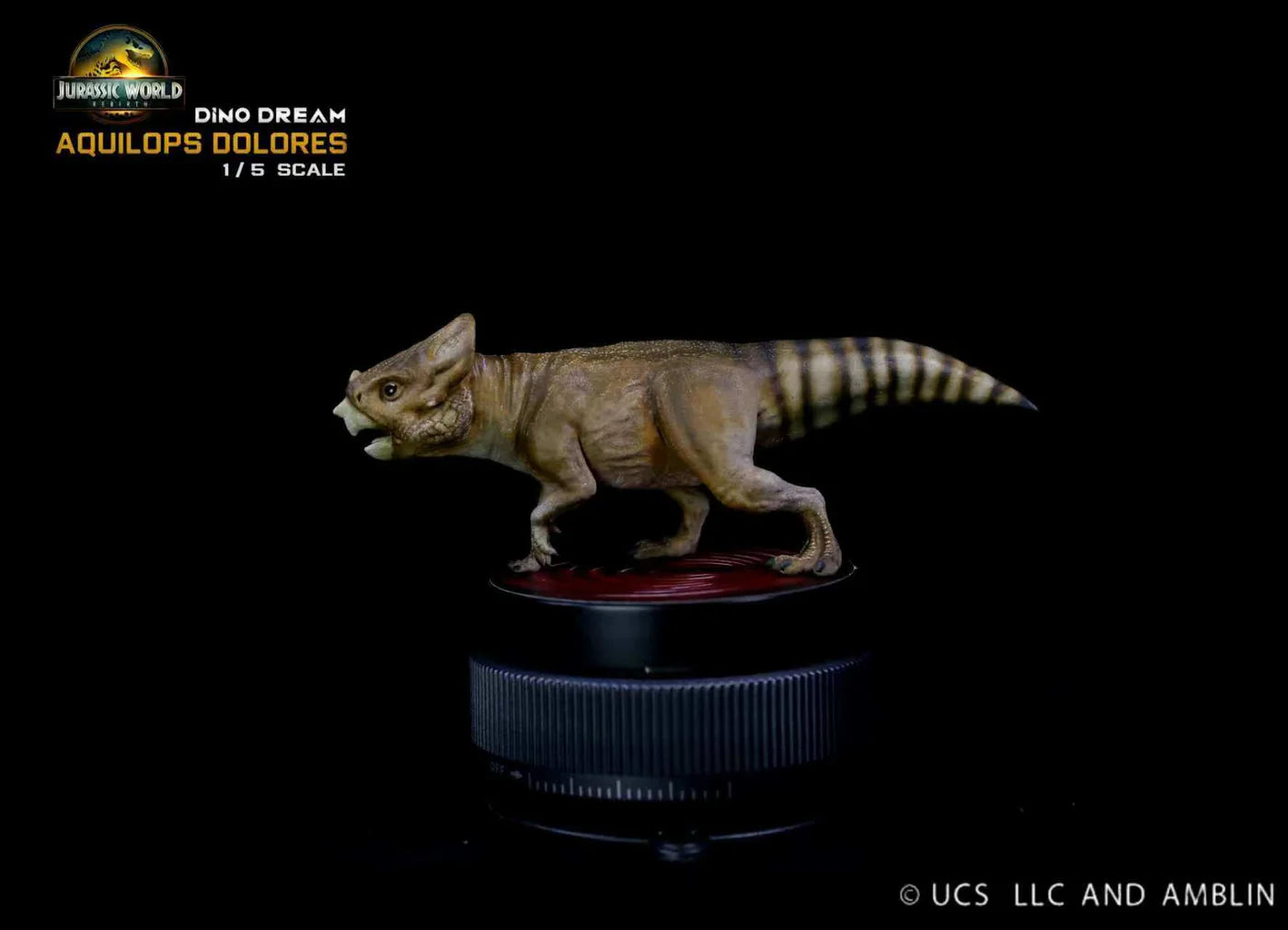 Dino Dream Jurassic World Rebirth Aquilops Dolores 1/5 Scale Resin Model