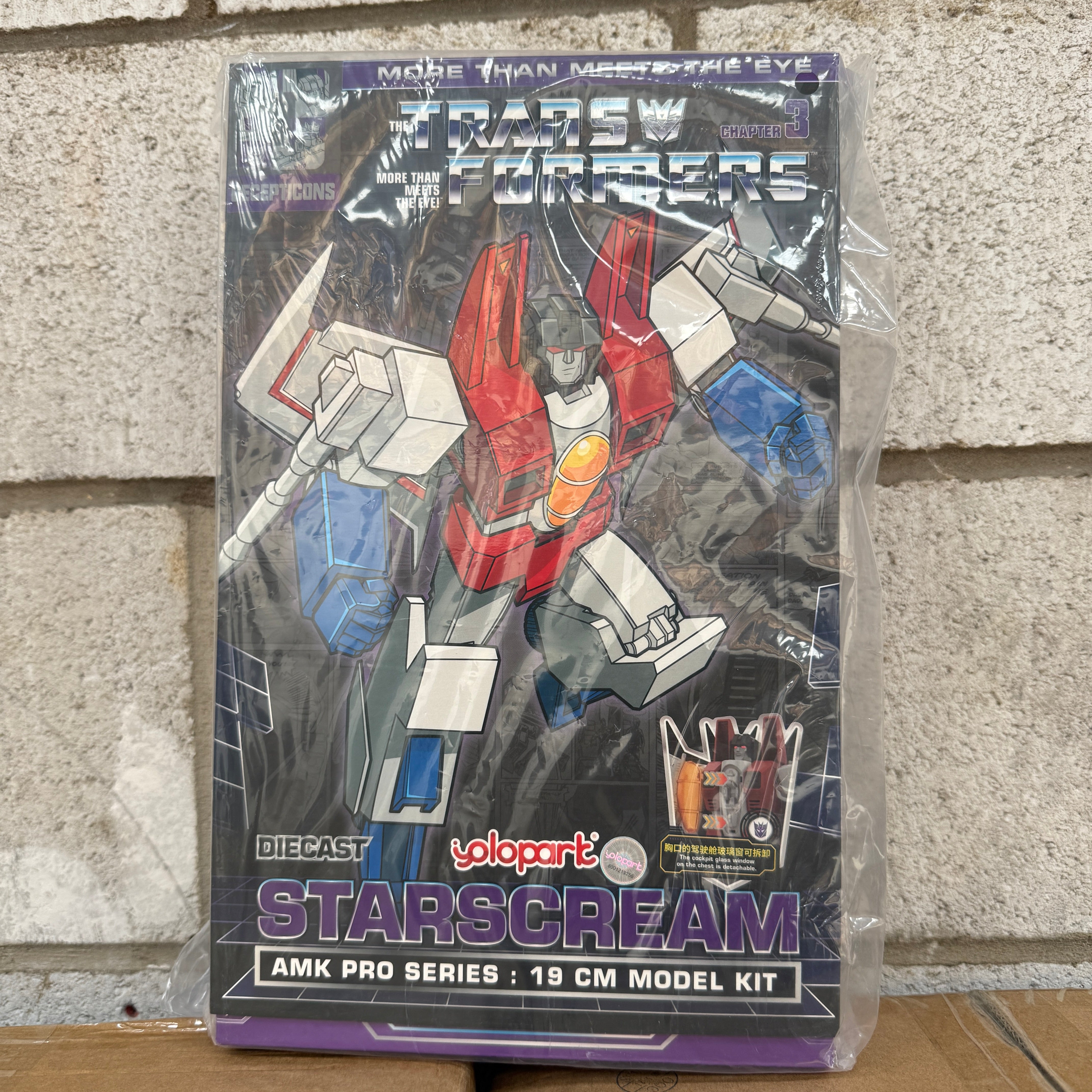 Transformers Yolopark AMK Pro 19cm G1 Starscream