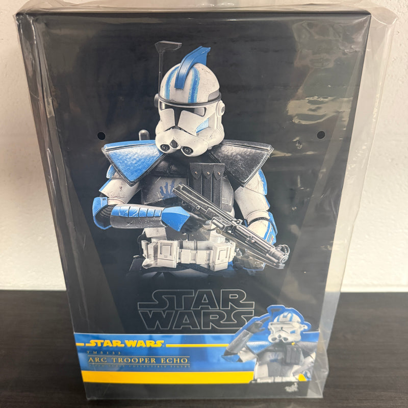 Hot Toys Star Wars Clone Wars Arc Trooper Echo 1/6 Scale Collectible Figure IMPORT STOCK