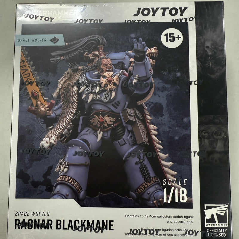 JOYTOY 1/18 Warhammer Space Wolves Ragnar Blackmane