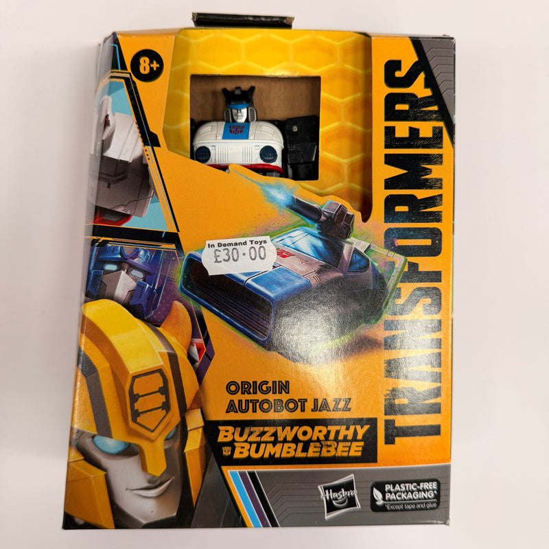 Transformers Buzzworthy Bumblebee Deluxe Origin Jazz