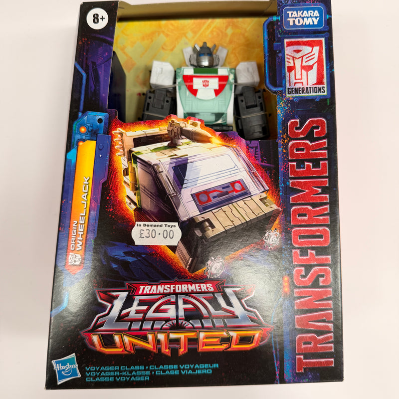 Transformers Legacy United Voyager Origin Wheeljack