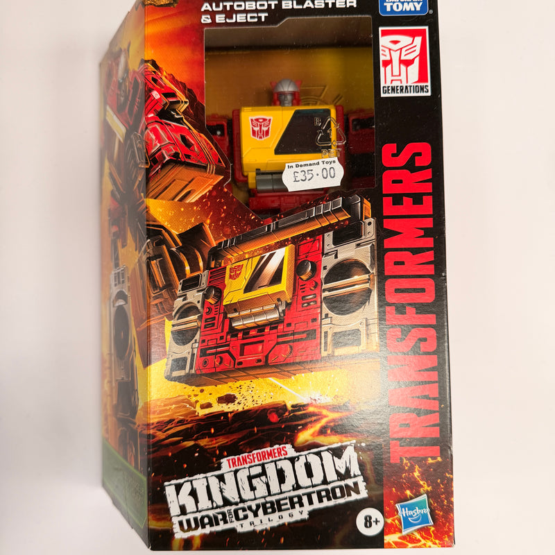 Transformers Kingdom Voyager Blaster