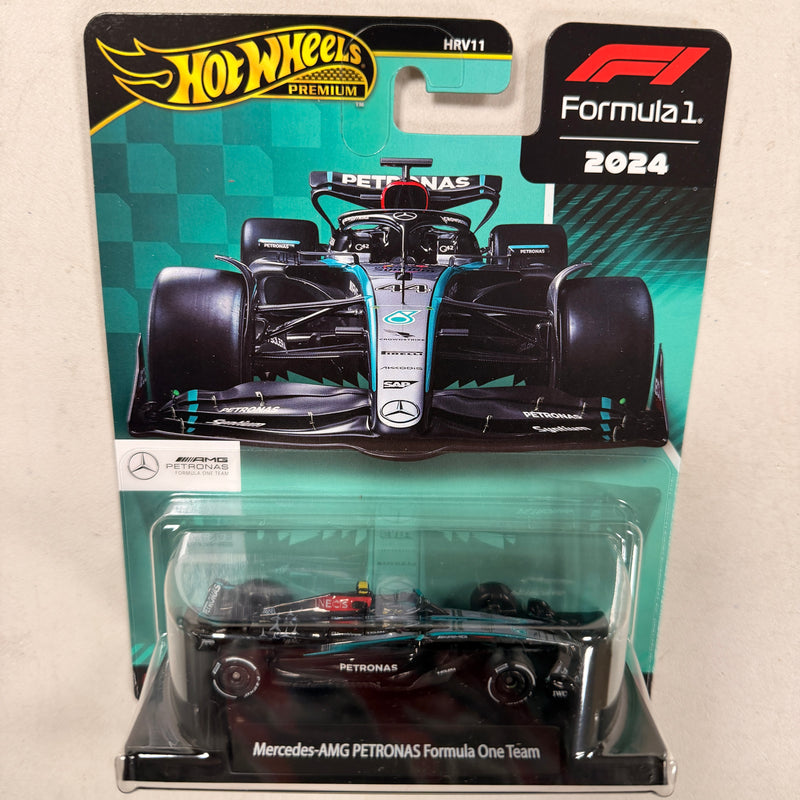 Hot Wheels Premium Formula 1 2024 Mercedes - AMG PETRONAS F1 Team (#44)