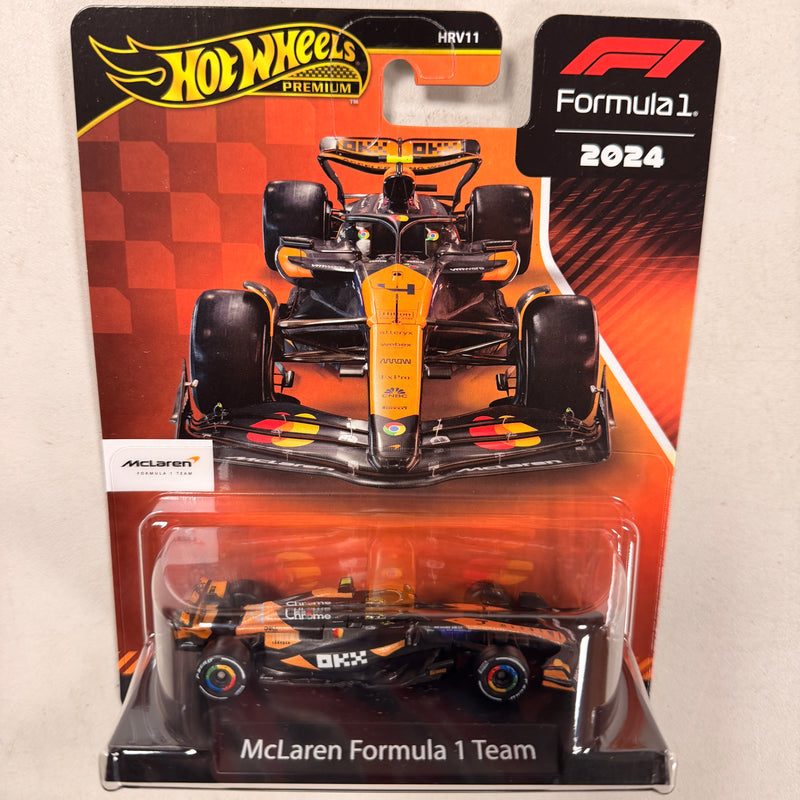 Hot Wheels Premium Formula 1 2024 McLaren Formula 1 Team