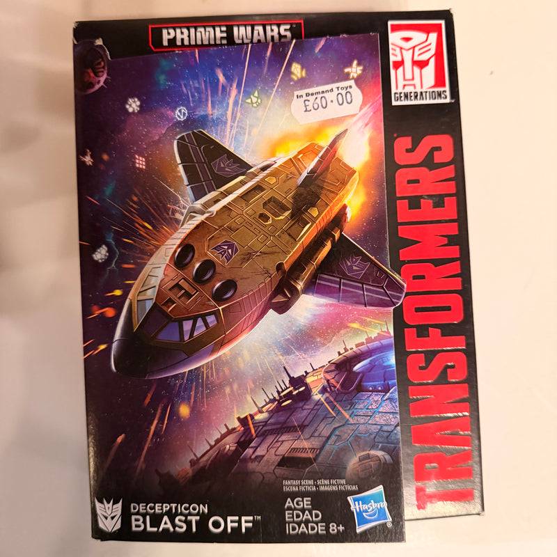 Transformers Prime Wars Exclusive Blast Off
