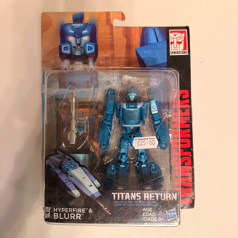 Transformers Titans Return Deluxe Blurr