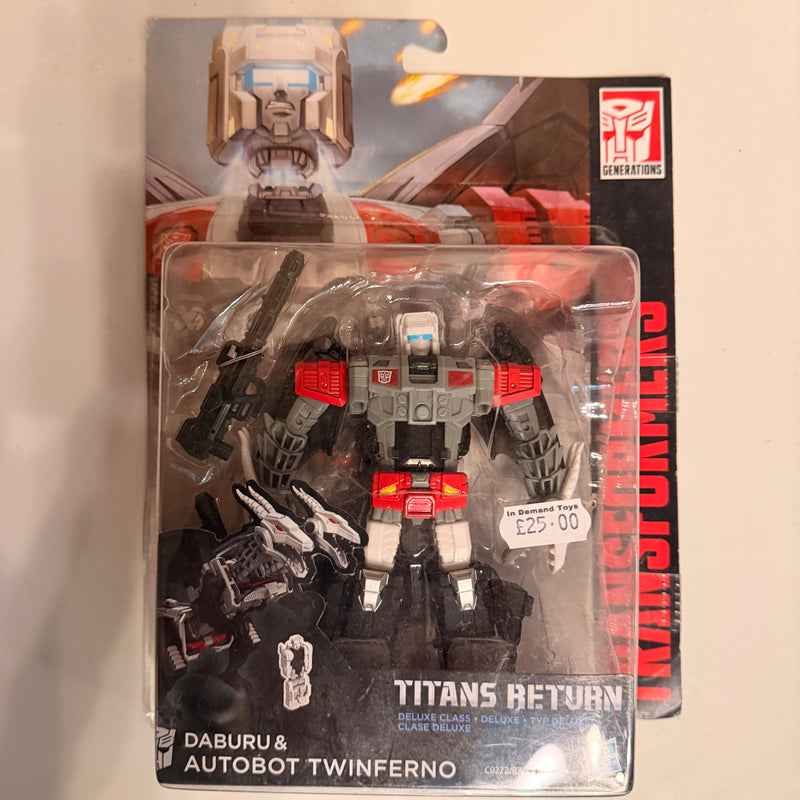 Transformers Titans Return Deluxe Twinferno