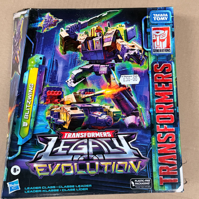 Transformers Legacy Evolution Leader Blitzwing