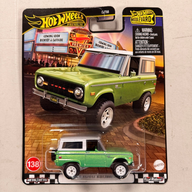 Hot Wheels Premium Boulevard Collection Ford Bronco
