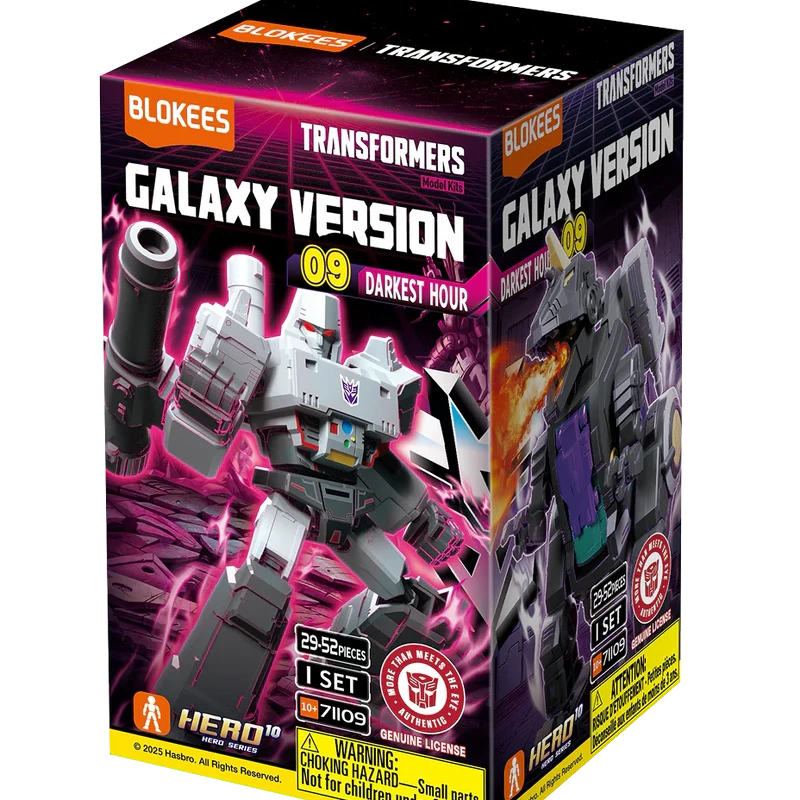 Transformers Blokees Galaxy V9 Darkest Hour SEALED BOX OF 9