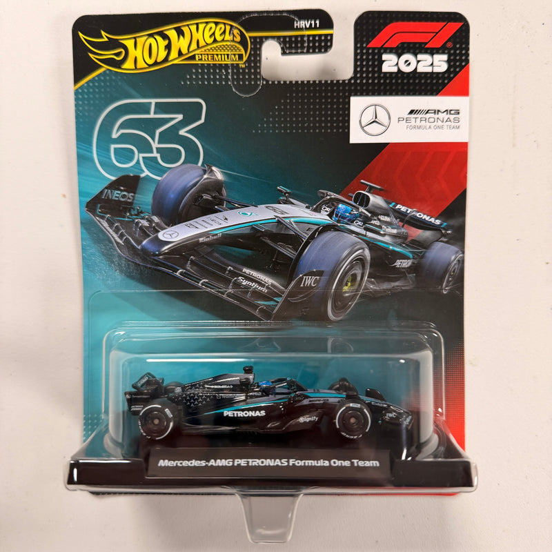 Hot Wheels Premium Formula 1 2025 Mercedes AMG Petronas F1 Team #63