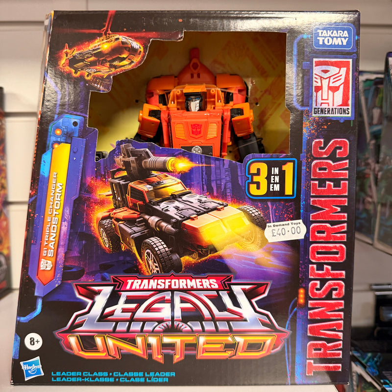 Transformers Legacy United Leader Sandstorm