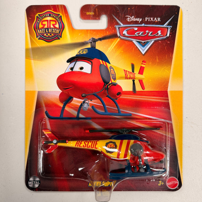 Disney Cars Die Cast Race & Rescue Kathy Copter