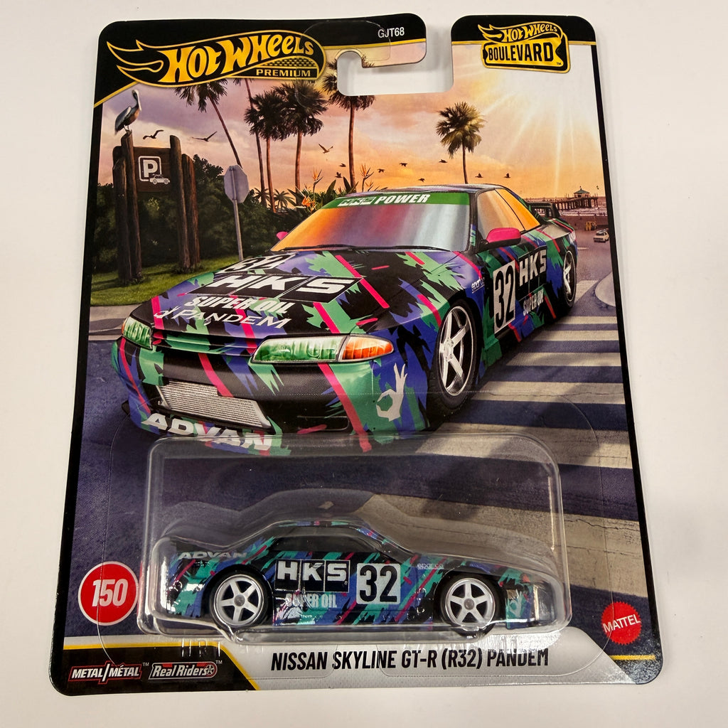 ホットウィール NISSAN SKYLINE GT-R (R32) PANDEM Hot Wheels Premium Boulevard Collection Nissan Skyline GT-R (R32
