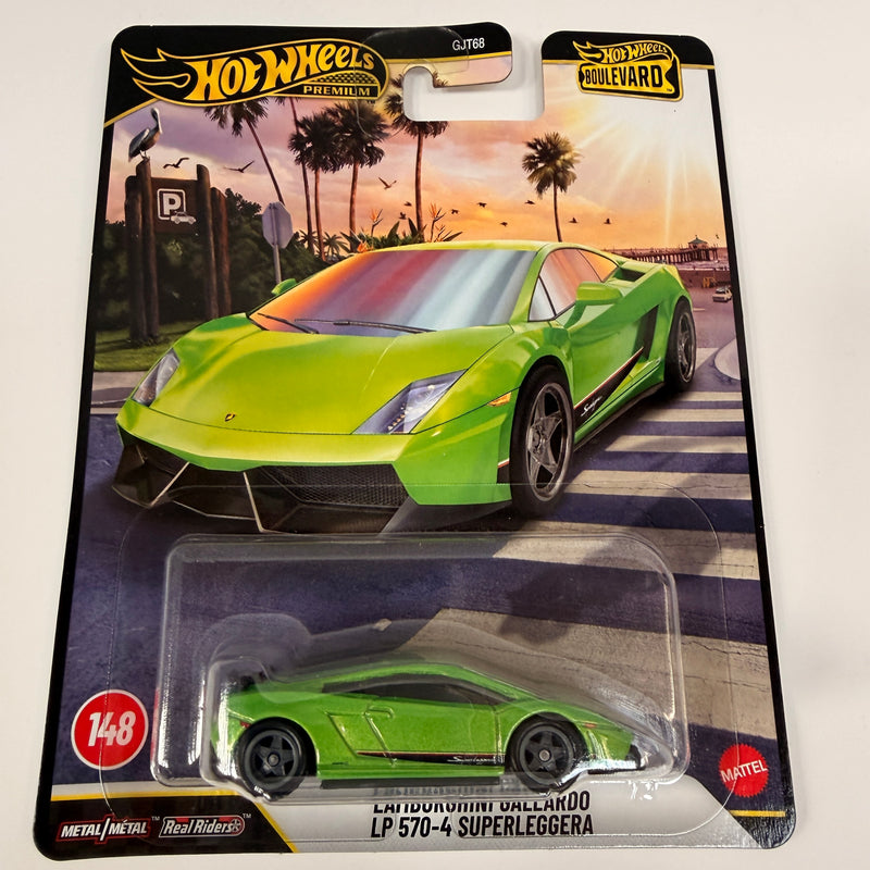 Hot Wheels Premium Boulevard Collection Lamborghini Gallardo LP 570-4 Superleggera