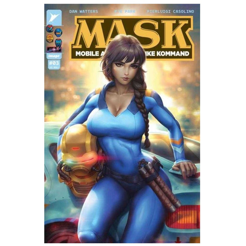 M.A.S.K. Comic #3 Cover B (Kendrick Kunnka Lim)