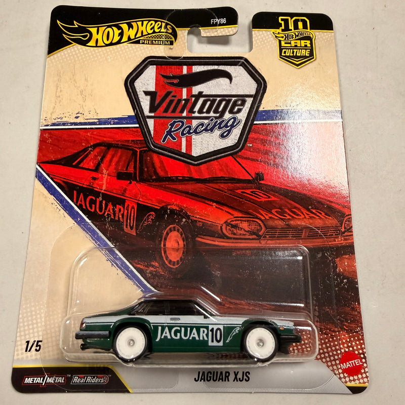 Hot Wheels Premium Car Culture Vintage Racing Jaguar XJS