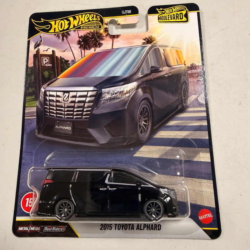Hot Wheels Premium Boulevard 2015 Toyota Alphard