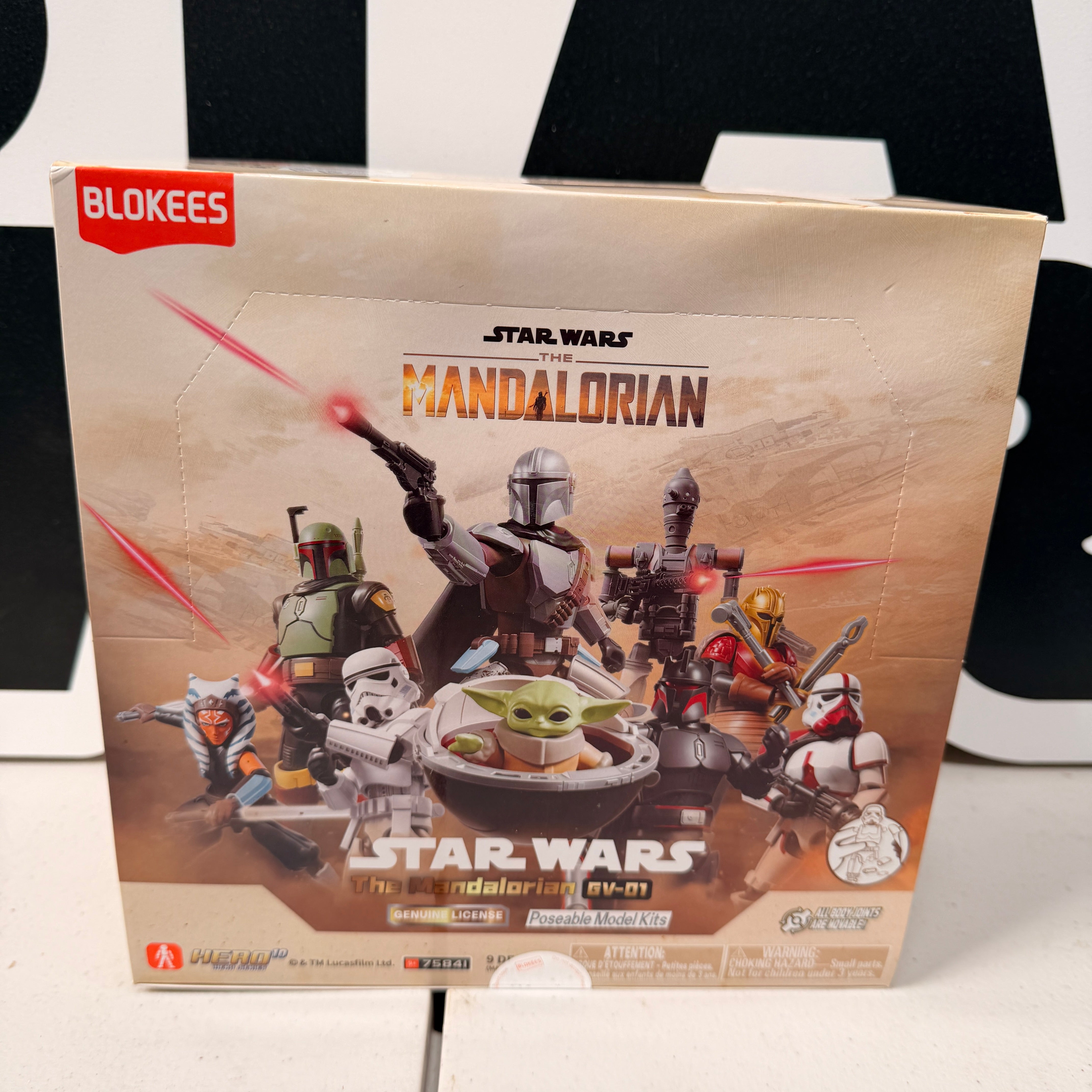 Star Wars Blokees The Mandalorian Galaxy Version 01 GV01 SEALED BOX OF 9