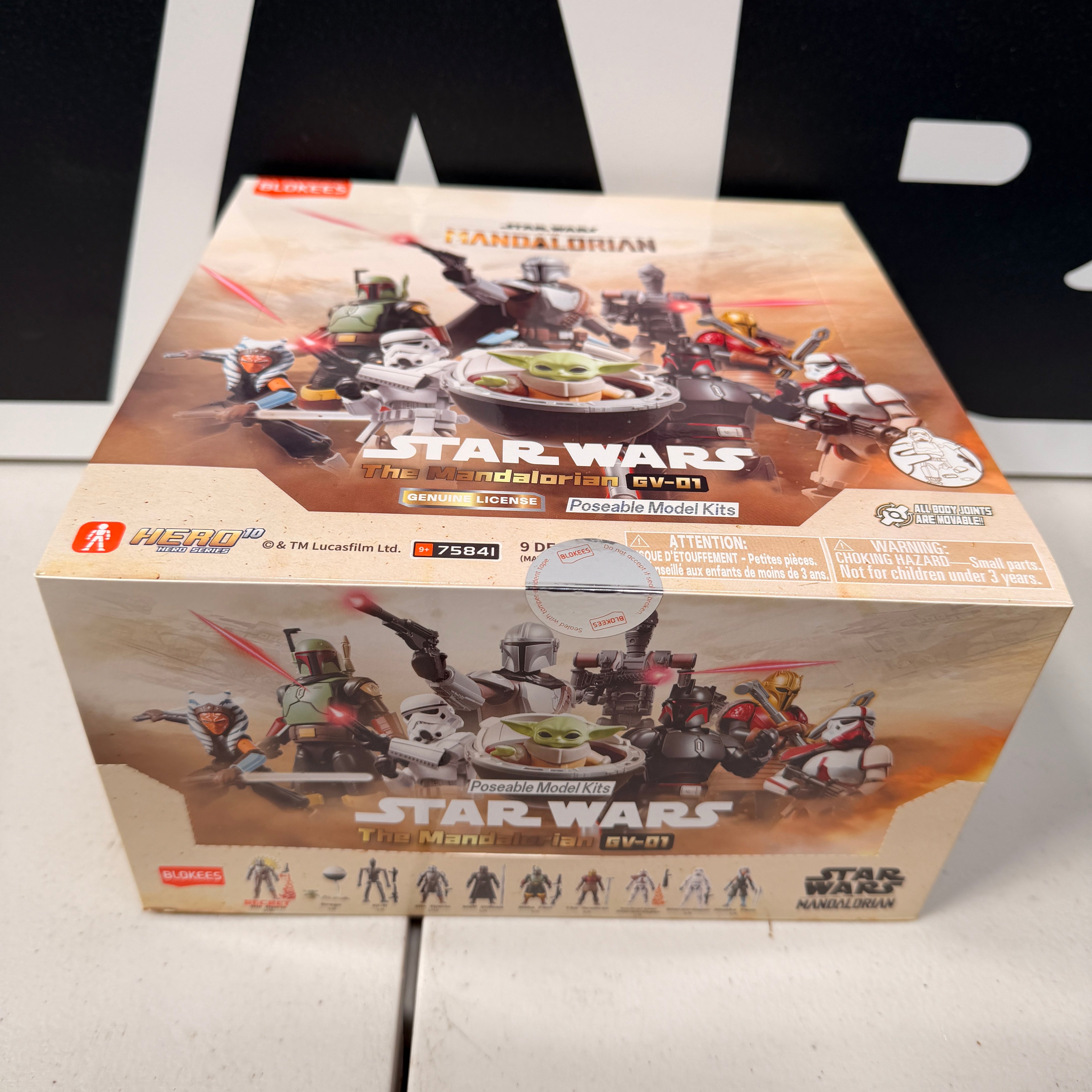 Star Wars Blokees The Mandalorian Galaxy Version 01 GV01 SEALED BOX OF 9