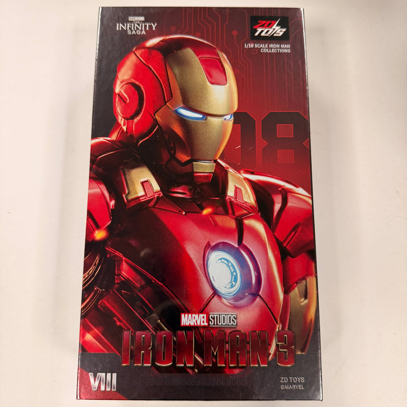 Marvel Infinity Saga ZD Toys Iron Man 3 1/10 Iron Man Mark VIII