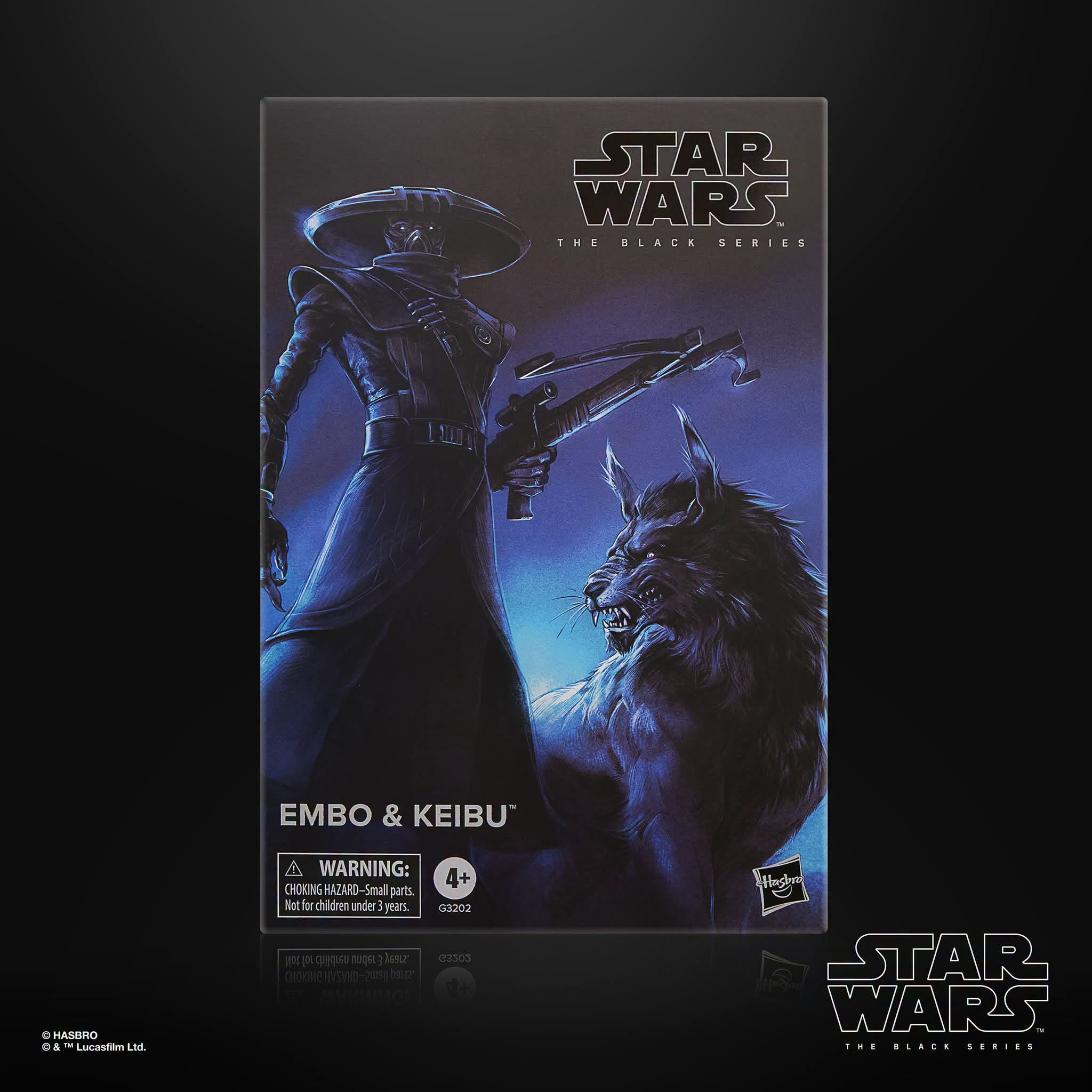 PRE-ORDER Star Wars Black Series (Mandalorian & Grogu) Embo and Keibu