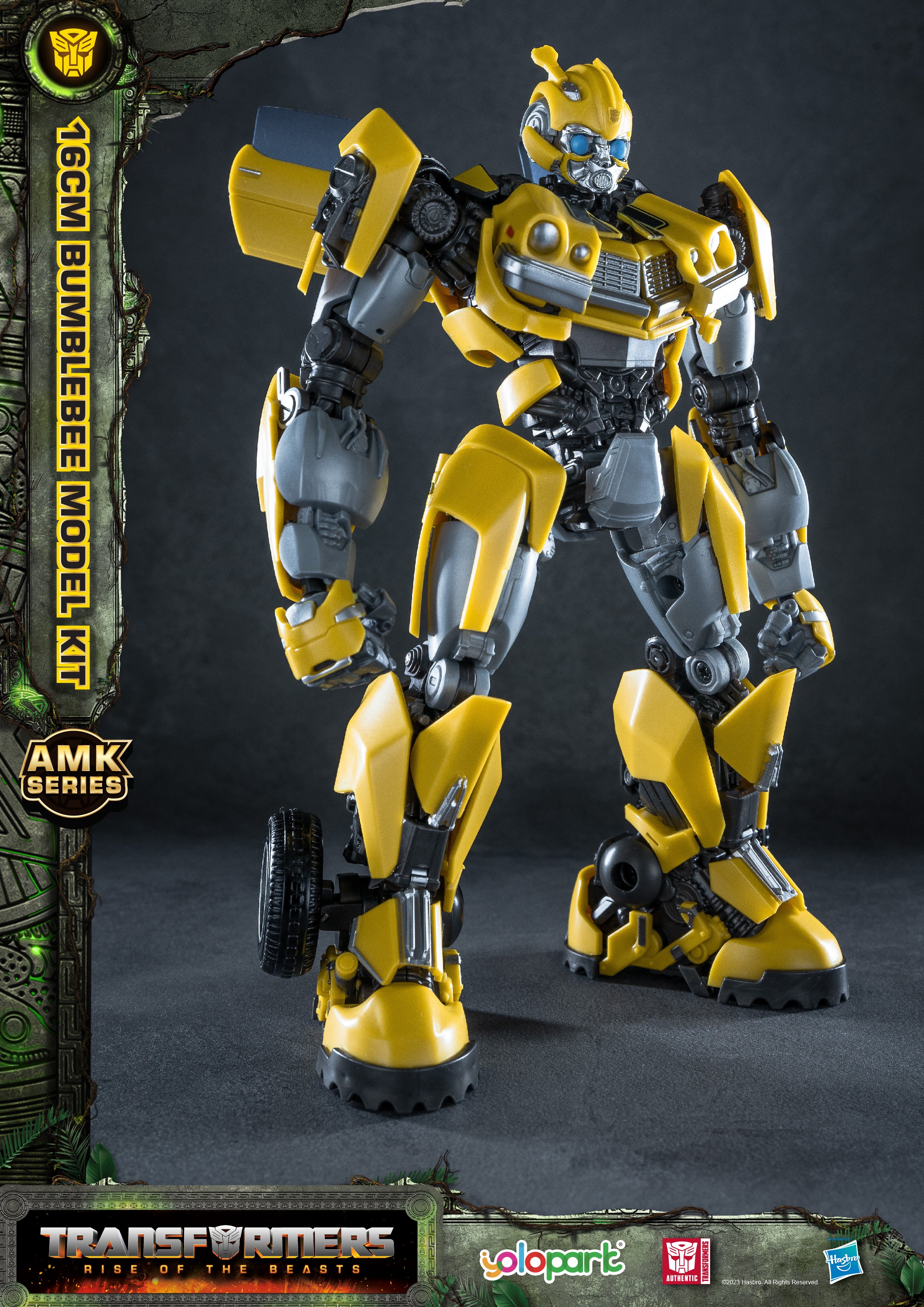 Transformers Rise Of The Beasts Yolopark 16cm Model Kit - Bumblebee