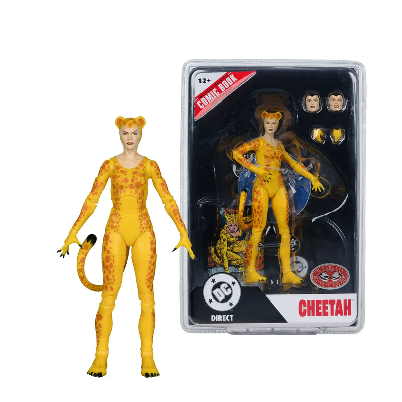 DC Direct (McFarlane Platinum Edition) Cheetah With Comic Book