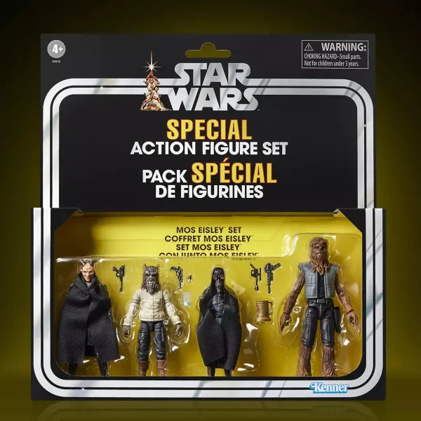 Star Wars Vintage Collection Mos Eisley Set Cantina Alien 4 Pack