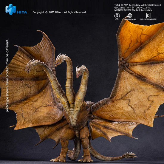 Hiya Toys Exquisitie Basic Series Godzilla: King of the Monsters King Ghidorah 2.0 Action Figure