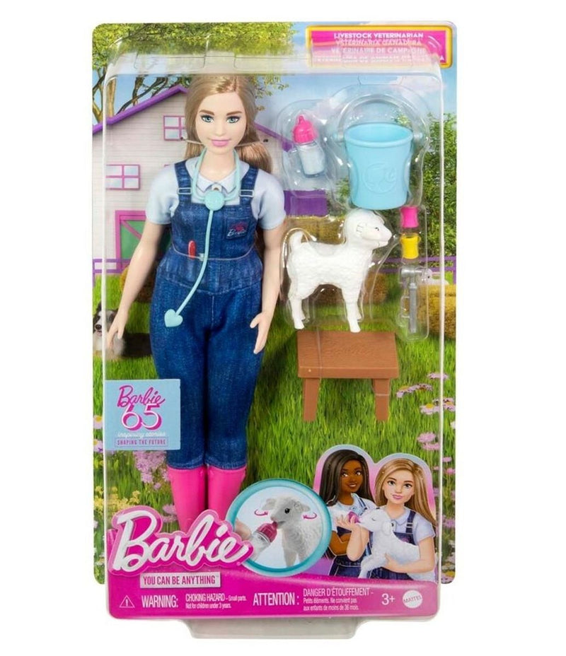 Barbie Career Doll Livestock Veterinarian Barbie
