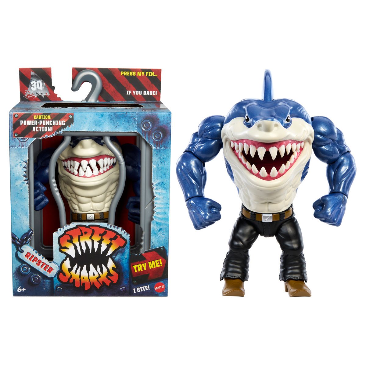 Street Sharks 30th Anniversary Wave 1 Set of 3