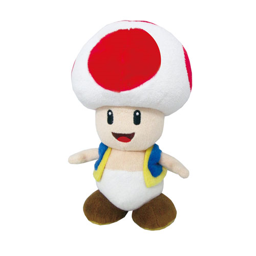 Nintendo Super Mario All-Stars Toad 8" Plush