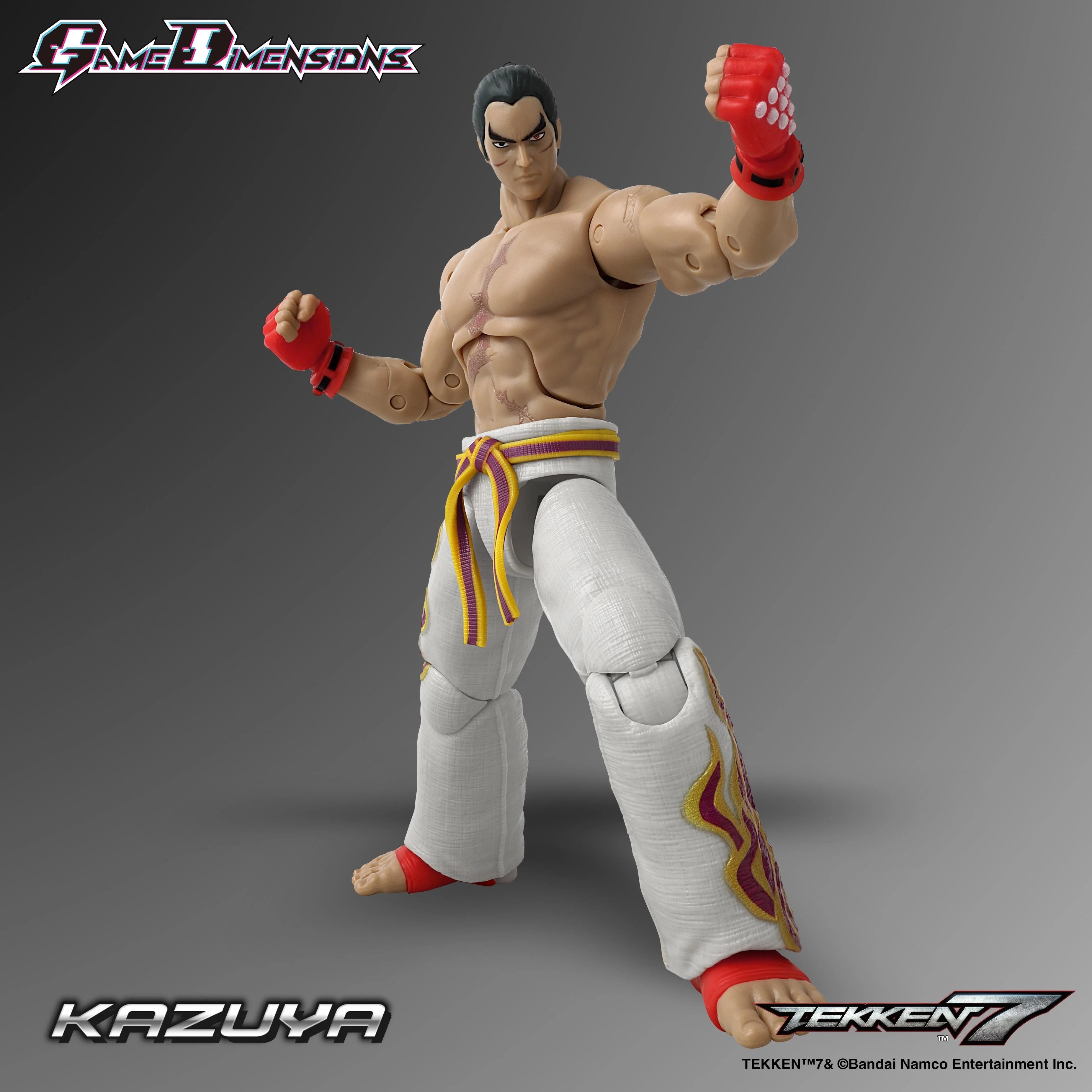 Tekken Game Dimensions 6" Kazyua Mishima