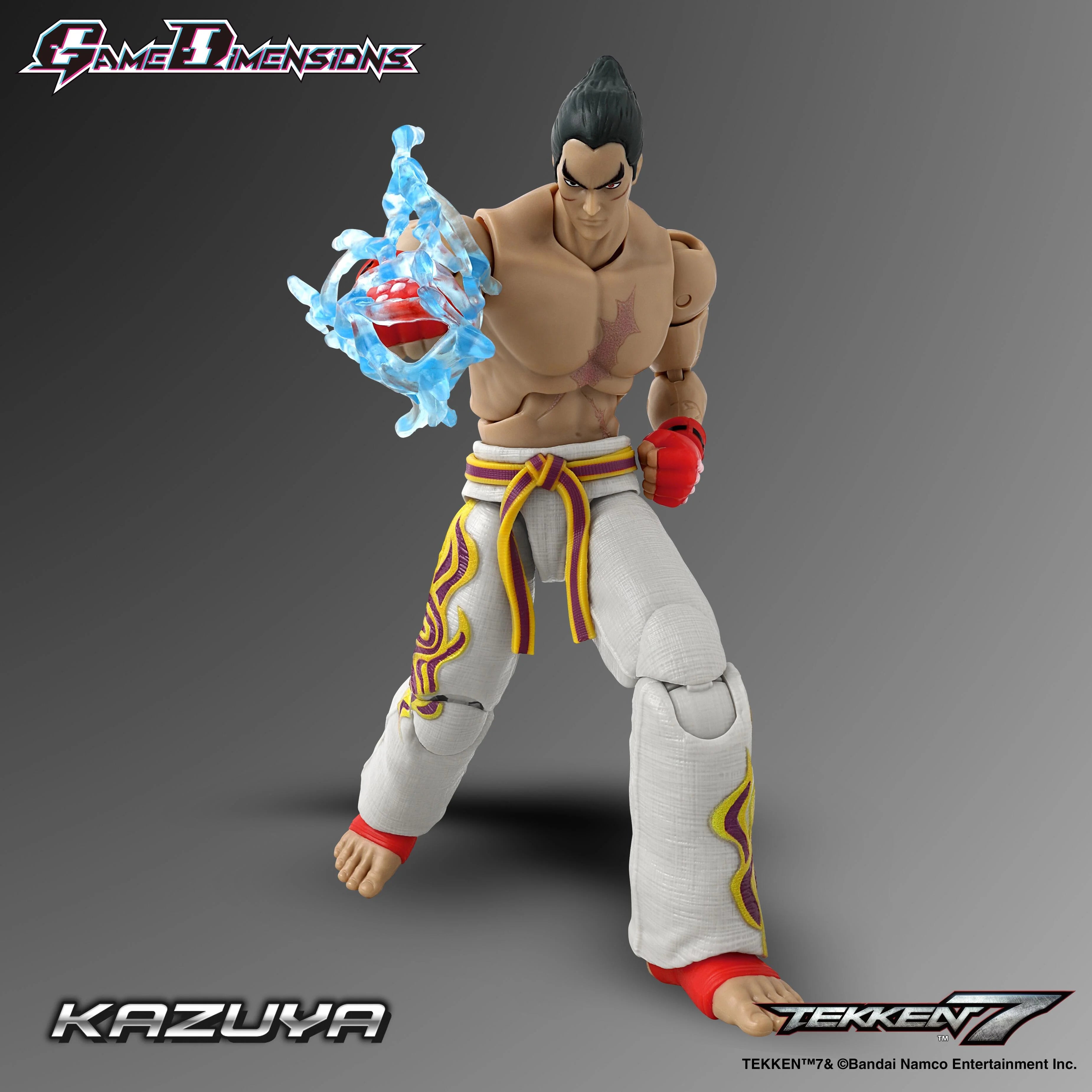 Tekken Game Dimensions 6" Kazyua Mishima