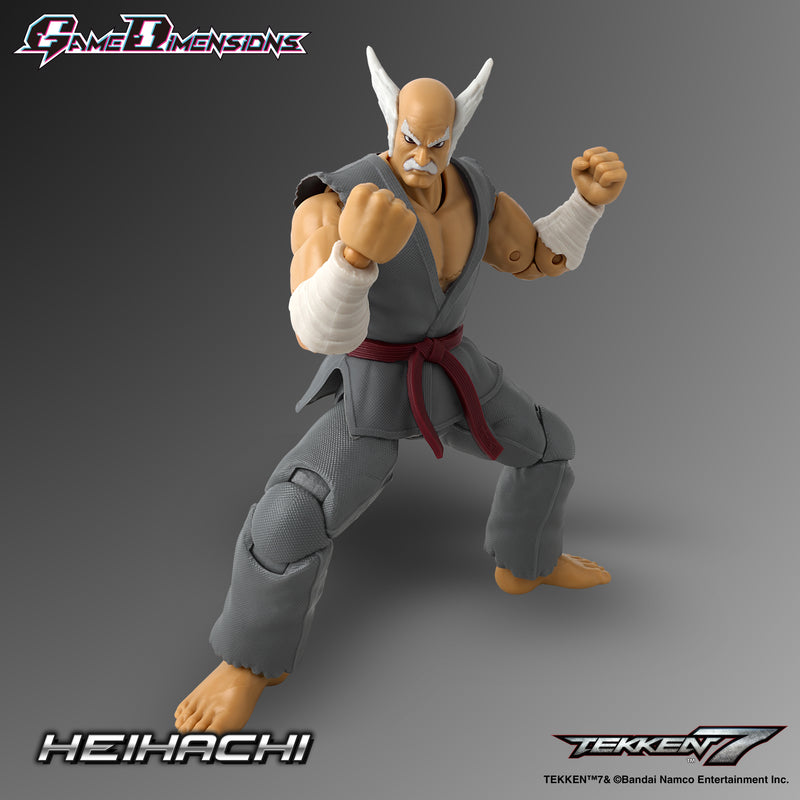 Tekken Game Dimensions 6" Heihachi Mishima