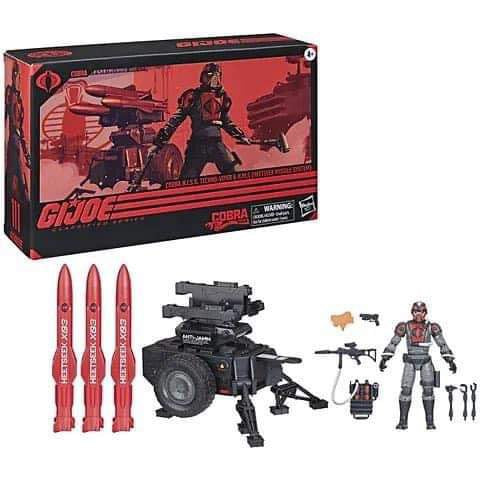 G.I. Joe Classified Series #111, Cobra H.I.S.S. Techno-Viper & H.M.S. (HEETSEEK MISSILE SYSTEM) NON MINT BOX