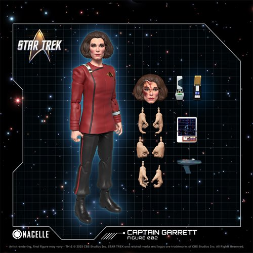 Star Trek: The Next Generation Captain Garrett