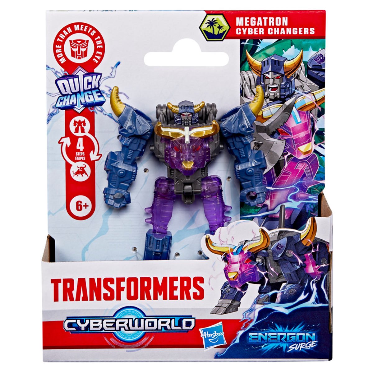 Transformers Cyberworld Energon Surge Megatron Bull