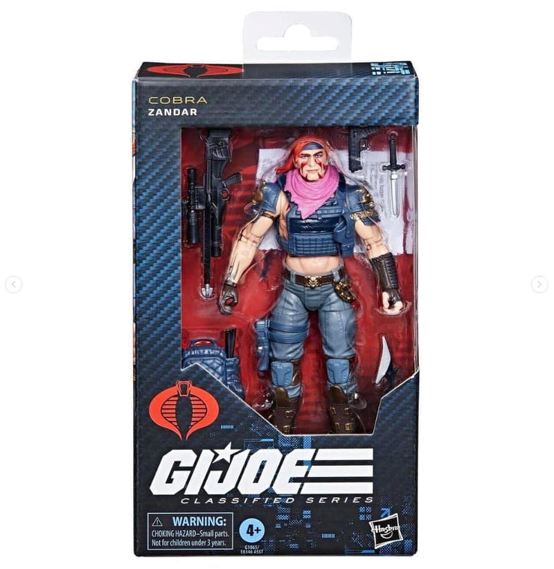 G.I. Joe Classified Series Dreadnok Zandar CASE OF 6