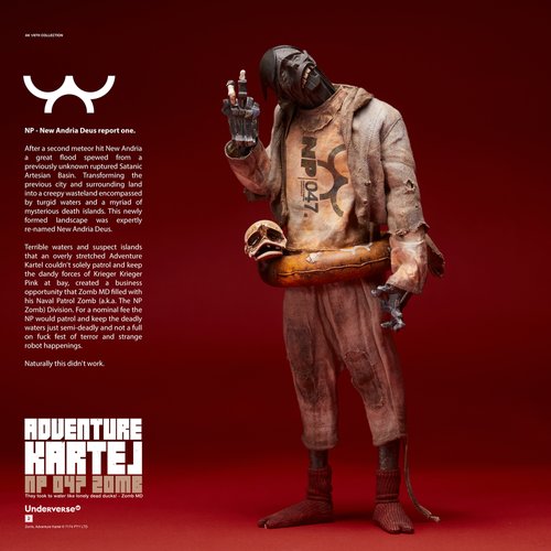 Ashley Wood Underverse Adventure Kartel Naval Patrol NP 047 Zomb 1/6 Scale Collectible Figure