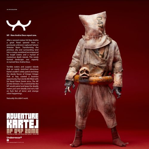 Ashley Wood Underverse Adventure Kartel Naval Patrol NP 047 Zomb 1/6 Scale Collectible Figure