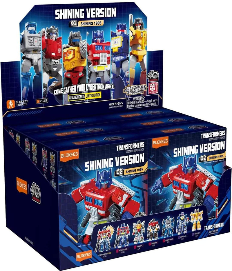 Transformers Blokees Shining Version 02 (Shining 1985) BOX OF 6 FIGURES