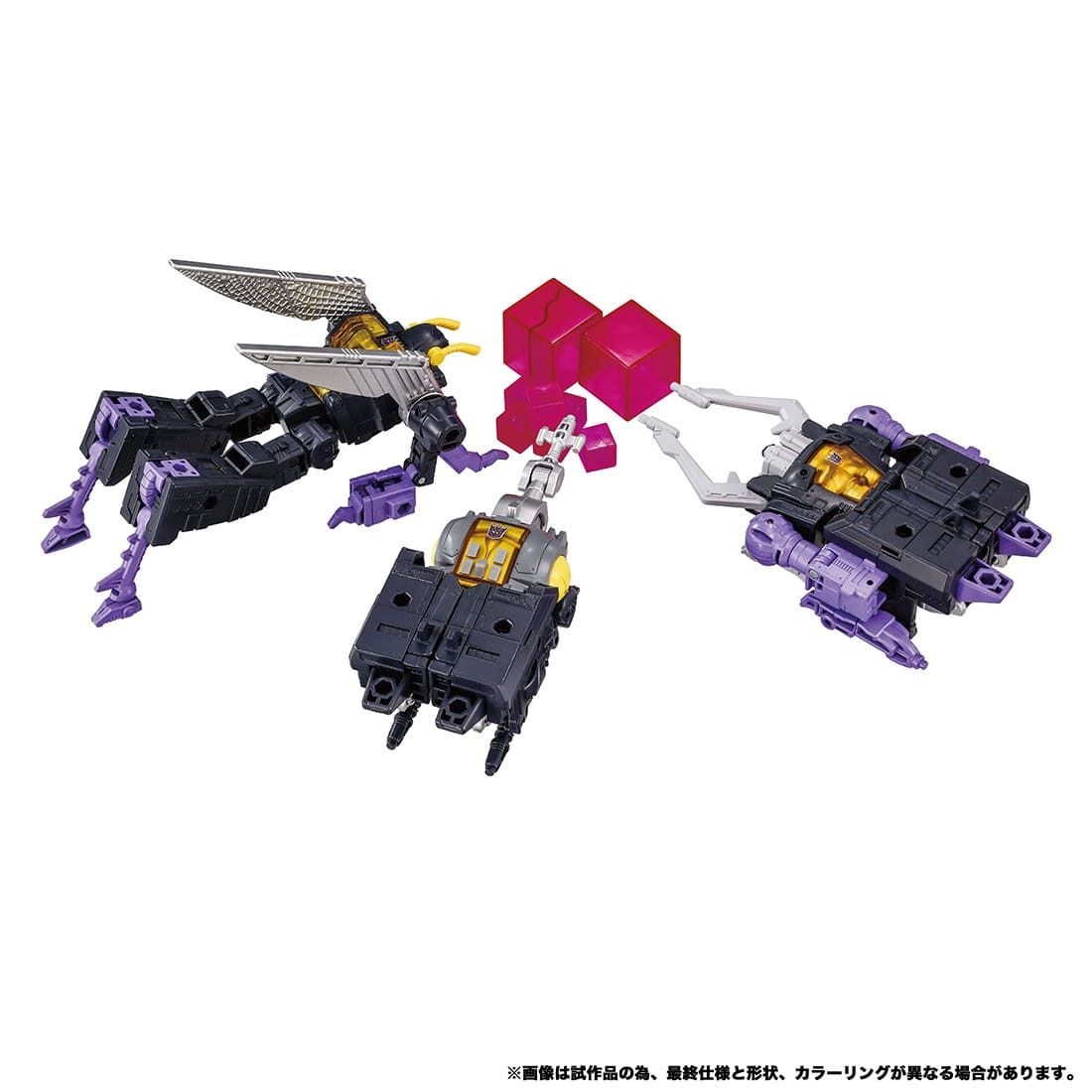 PRE-ORDER Transformers TakaraTomy Dramatic Capture Decepticons Part 2