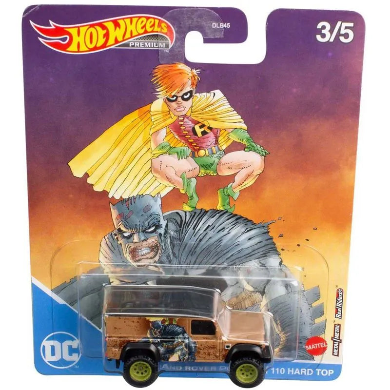 Hot Wheels Premium DC Batman Land Rover Defender 110 Hard Top
