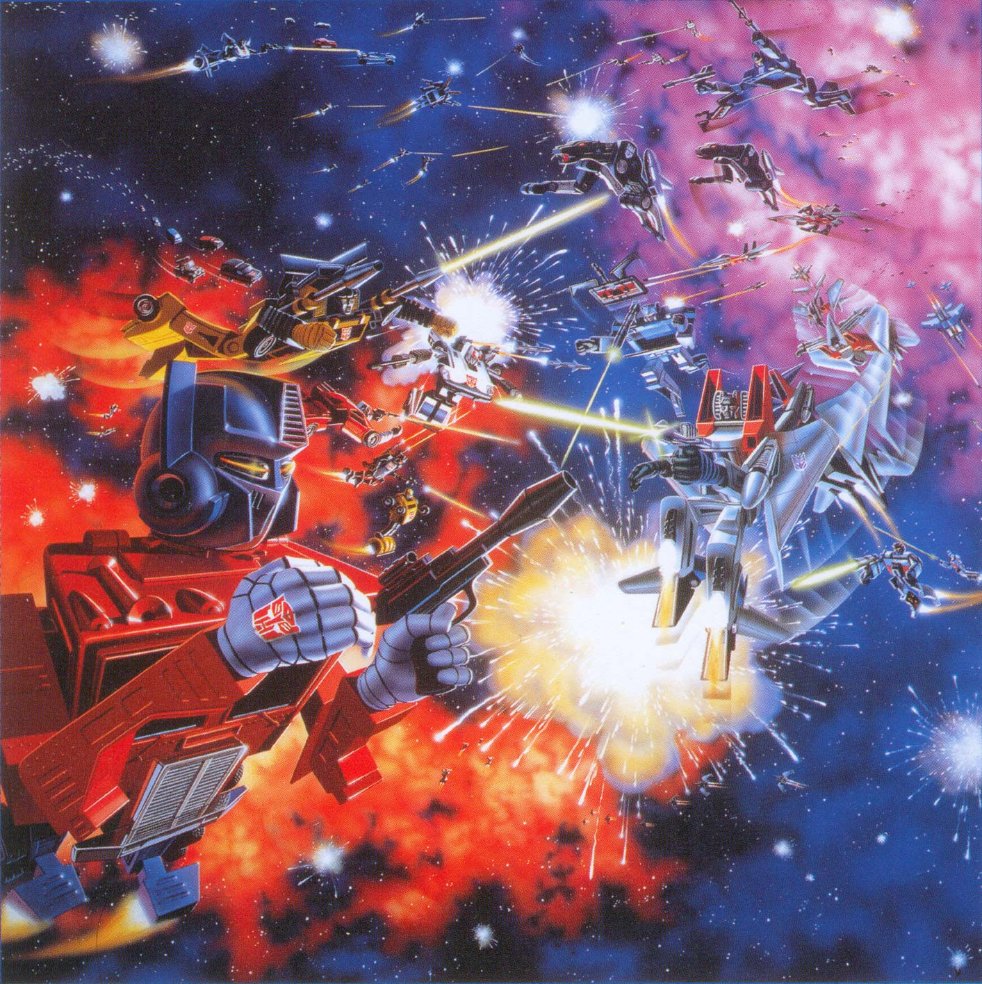 Transformers G1 Artwork Prints Set of 7