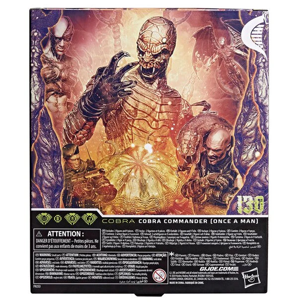 G.I. Joe SDCC Classified Series Cobra Commander (Once A Man)